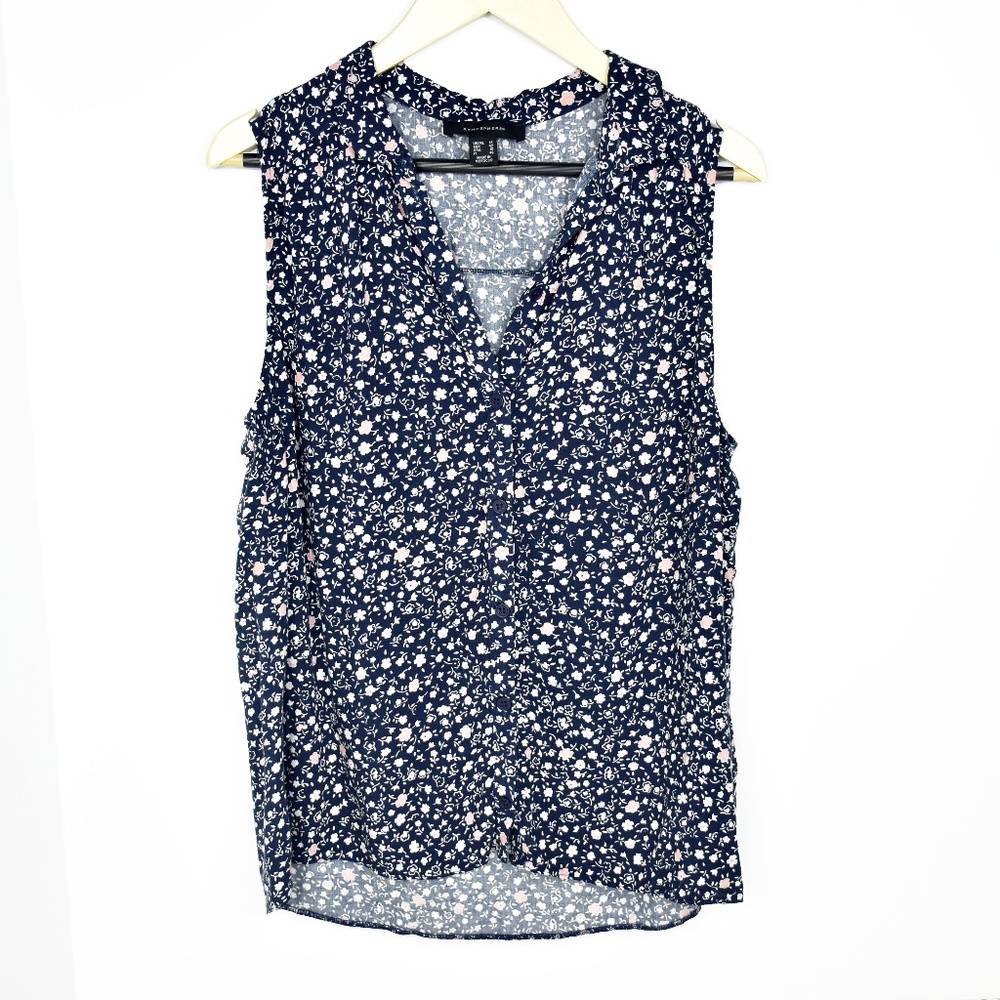 Atmosphere/Primark Navy/Pink/White Floral Tank 10